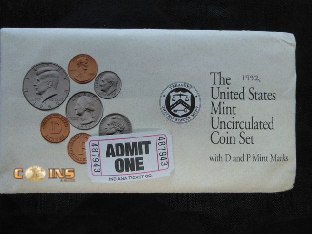 Lot 36-487943 - 1992 US Mint Set.