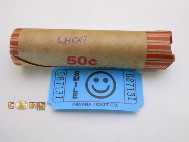 Lot 36-087131 - Roll of Assorted Lincoln Wheat Cents.