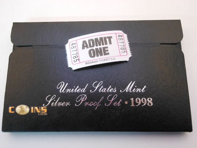 Lot 36-487785 - 1998 Silver US Mint Proof Set.