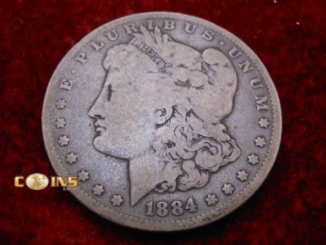 Lot 36-086759 - 1884 Morgan Silver Dollar.