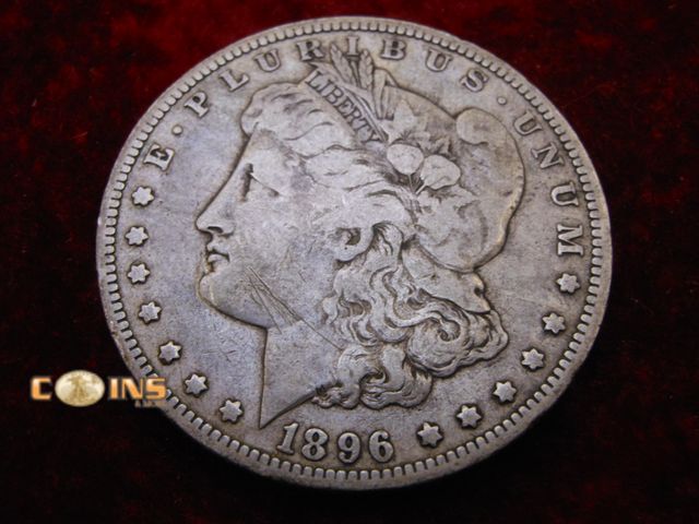 Lot 36-238166 - 1896-O Morgan Silver Dollar.