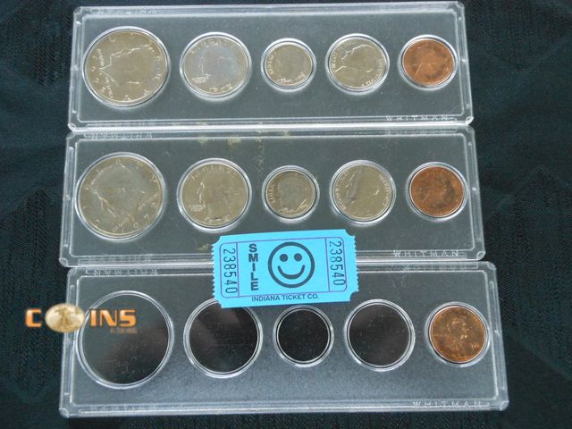 Lot 36-238540 - 1972 US Mint Set in Hard Plastic Holder, Includes S Mint Cent.