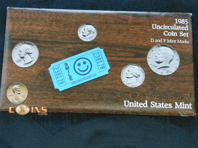 Lot 36-238178 - 1985 US Mint Set.