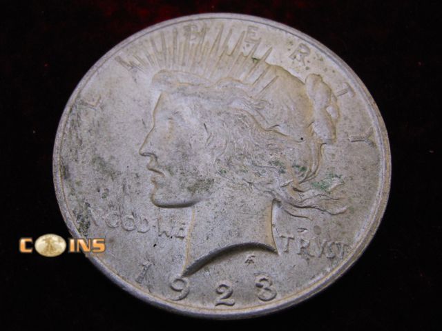 Lot 36-488353 - 1923 Silver Peace Dollar.