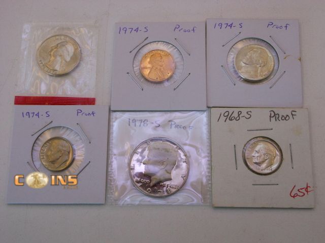 Lot 36-086820 - Lot of Proof Coins.