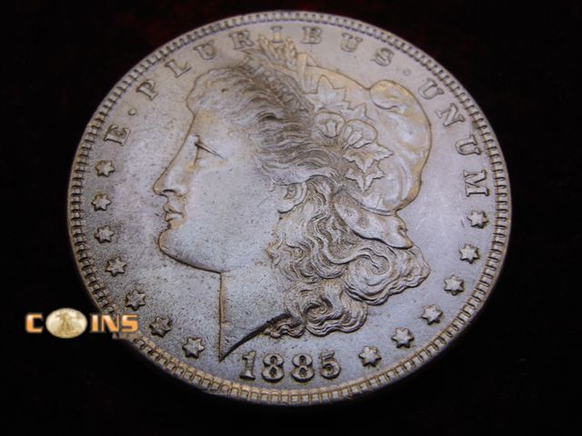 Lot 36-086651 - 1885 Morgan Silver Dollar.