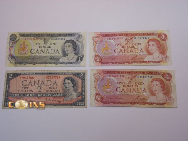 Lot 36-487918 - Canadian Bill Lot.
