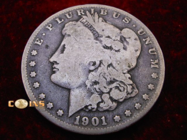 Lot 36-488371 - 1901-O Morgan Silver Dollar.