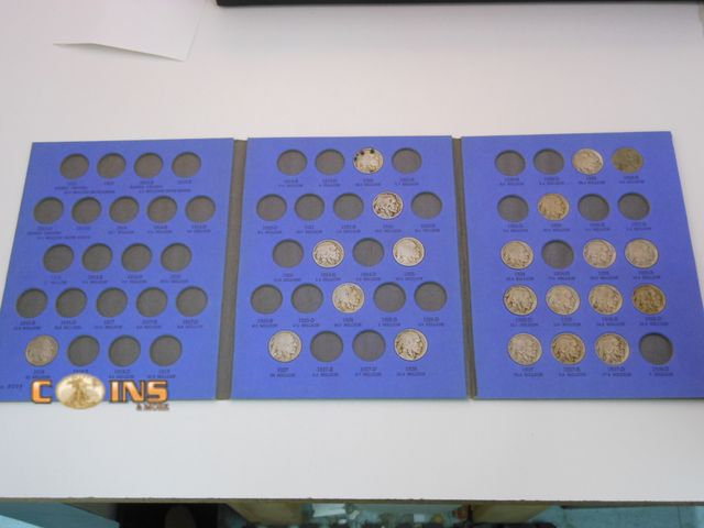 Lot 36-486659 - Partial US Buffalo Nickel Collection, See All Pictures For Coins Included.