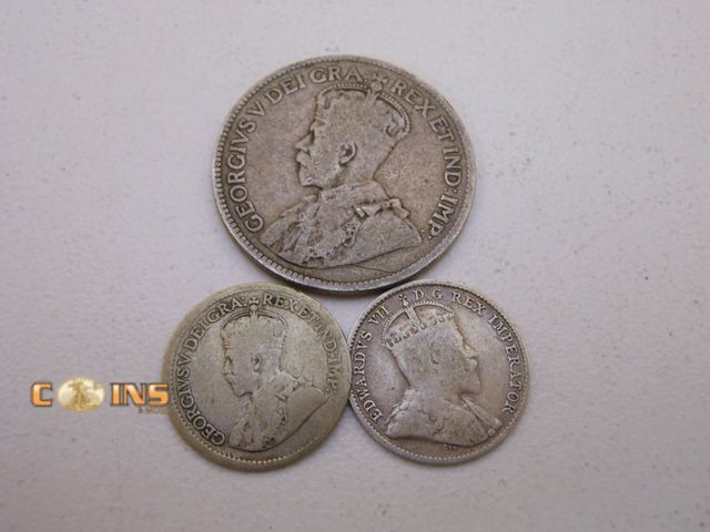 Lot 36-086698 - Silver Canadian Coin Lot.