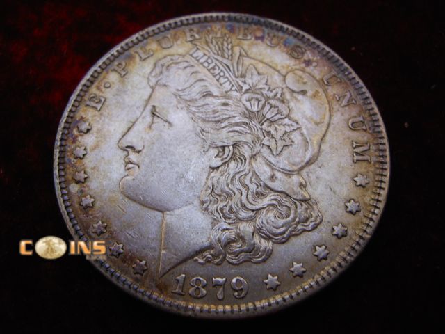 Lot 36-487980 - 1879 Morgan Silver Dollar.