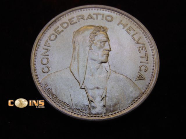 Lot 36-238262 - Switzerland BU...1967B..5 Francs-.835 Fine...Maybe Rare.