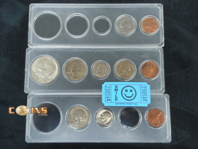 Lot 36-238544 - 1969 US Mint Set in Hard Plastic Holder.