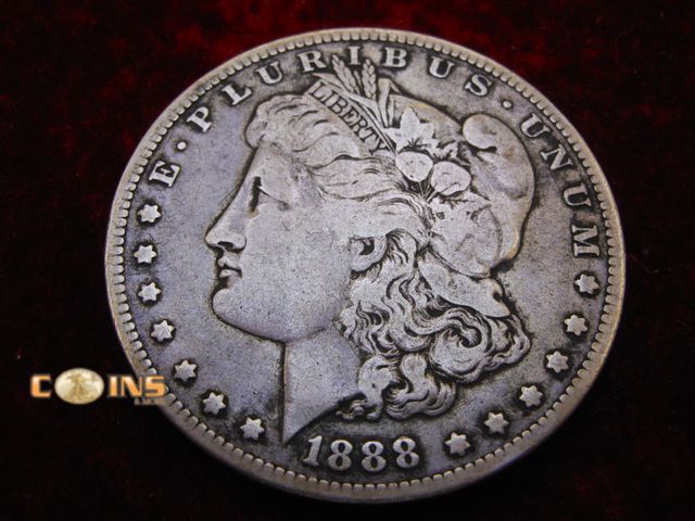 Lot 36-489120 - 1888-O Morgan Silver Dollar.