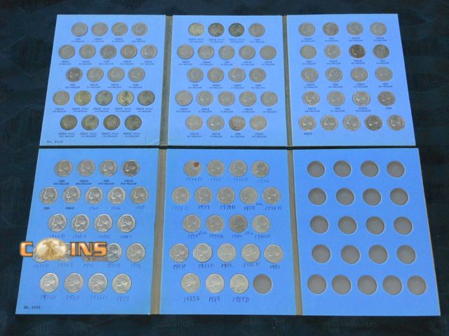 Lot 36-086851 - COMPLETE 1938-1984 Jefferson Nickel Collection, Includes All Silver War Nickels.  See All Pictures.