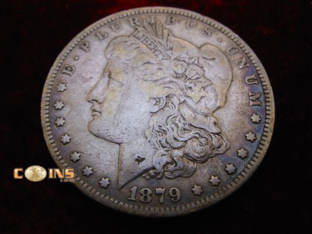 Lot 36-487982 - 1879 Morgan Silver Dollar.