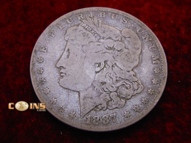 Lot 36-086758 - 1887-O Morgan Silver Dollar.