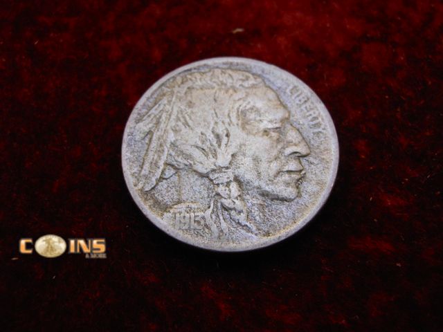 Lot 36-486545 - Semi-Key 1913-S Type One Buffalo Nickel.  Full Date and Mint Mark.