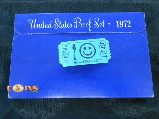 Lot 36-086847 - 1972 US Mint Proof Set.