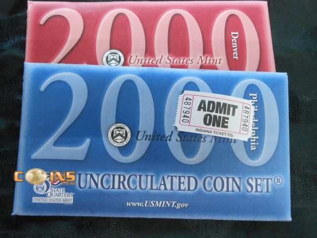 Lot 36-487940 - 2000 US Mint Set.