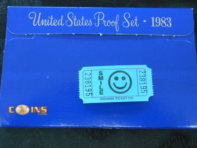 Lot 36-238195 - 1983 US Mint Proof Set.