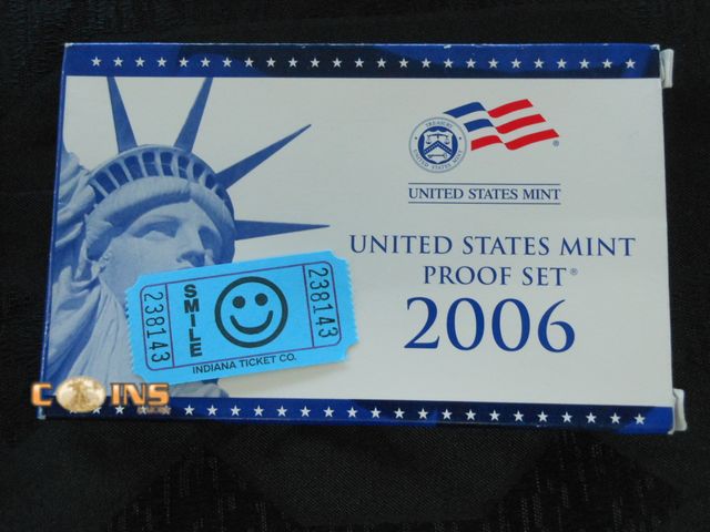 Lot 36-238143 - 2006 US Mint Proof Set.