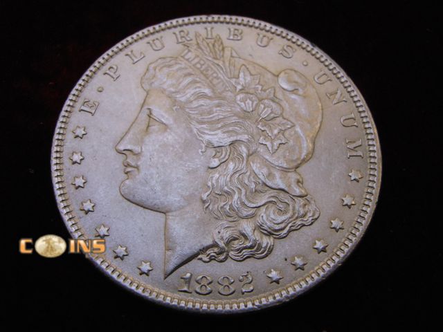 Lot 36-087112 - UNC/BU 1882 Morgan Silver Dollar.