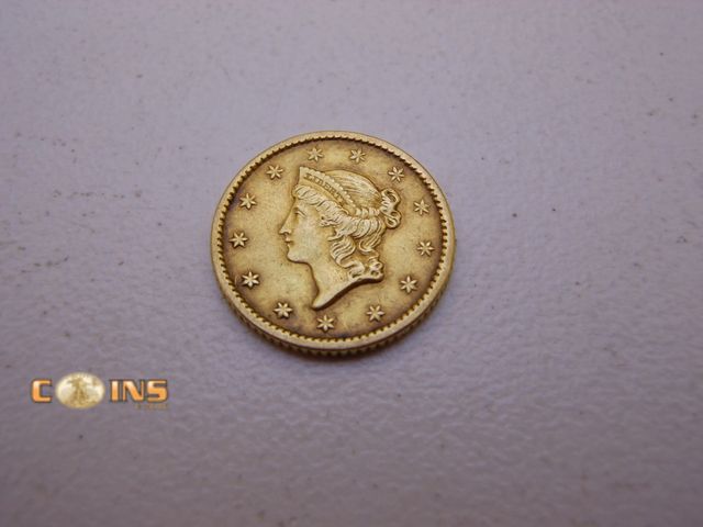 Lot 36-489208 - Better 1852 $1 Gold Liberty Head Dollar.