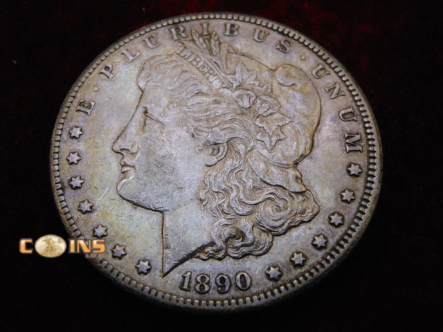 Lot 36-486366 - SEMI-KEY 1890-CC Morgan Silver Dollar.  Great Carson City.
