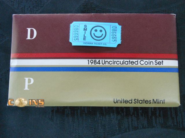 Lot 36-086665 - 1984 US Mint Set.