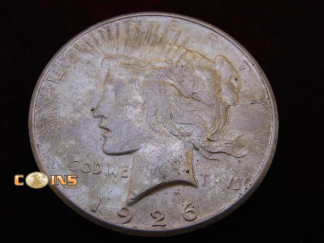Lot 36-487304 - 1926 Silver Peace Dollar.
