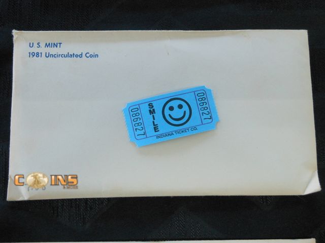 Lot 36-086827 - 1981 US Mint Set.