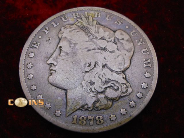 Lot 36-086643 - KEY DATE 1878-CC Morgan Silver Dollar.  Nice Carson City Dollar.