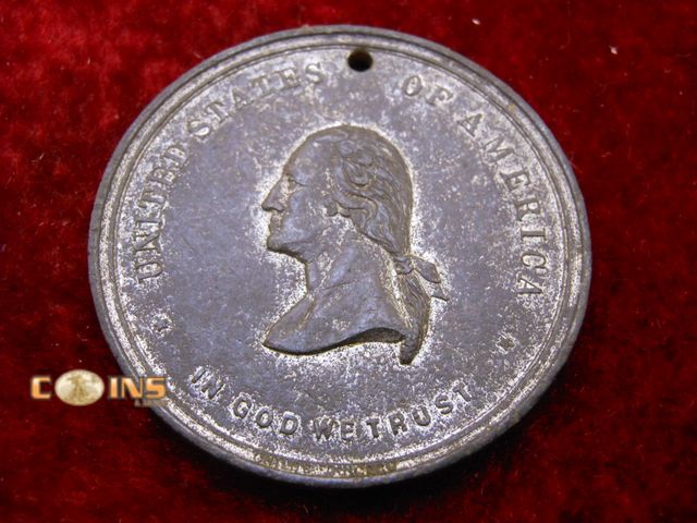 Lot 36-086741 - GEORGE WASHINGTON CENTENNIAL - Chicago Commemoration Medal - 1889.