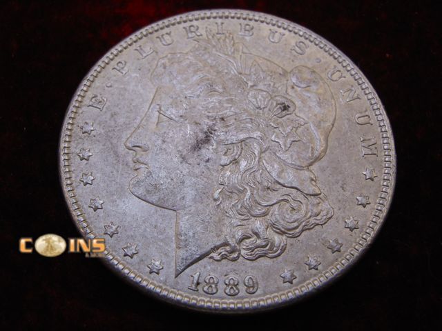 Lot 36-488356 - Better Condition 1889 Morgan Silver Dollar.