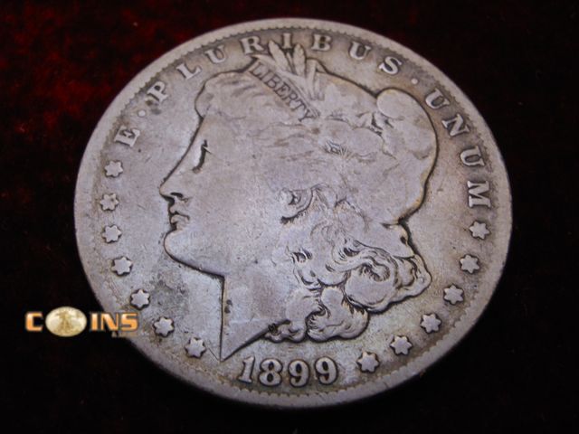 Lot 36-486221 - Semi-Key 1899 Morgan Silver Dollar.