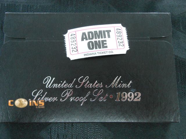 Lot 36-489232 - 1992 SILVER US Mint Proof Set.