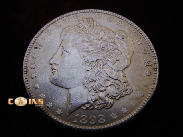 Lot 36-487748 - 1898 Morgan Silver Dollar, Fantastic Eye Appeal.
