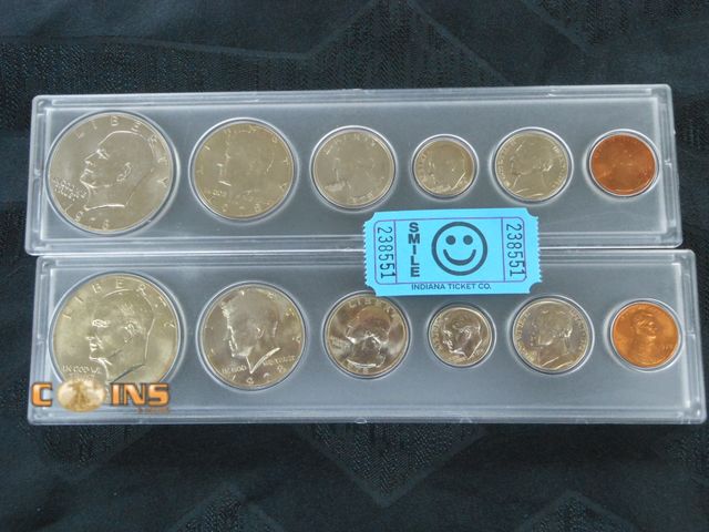 Lot 36-238551 - 1978 US Mint Set in Hard Plastic Holder.