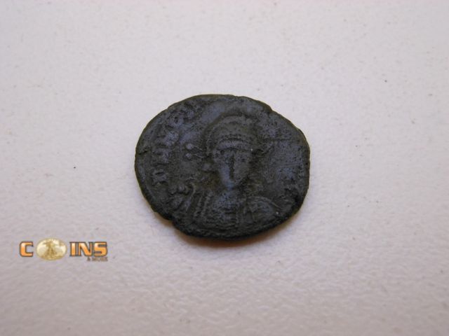Lot 36-486297 - Honorius...395-423 AD...VF...Rev: Constantinopolis Seated...Nice