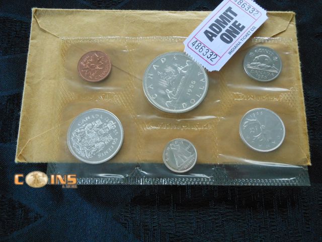 Lot 36-486332 - 1966 Silver Canadian Proof Like Set.
