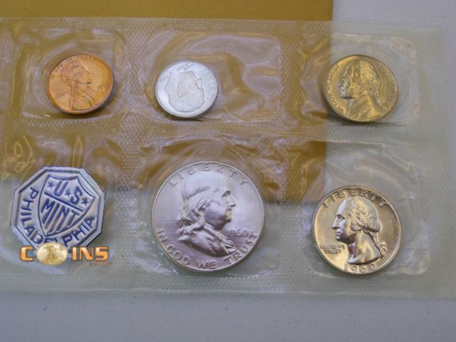 Lot 36-238248 - 1960 Silver United States Proof Set.