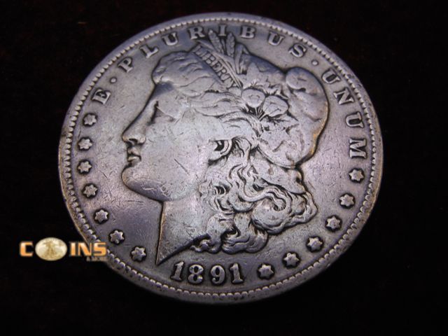 Lot 36-488273 - Better 1891-O Morgan Silver Dollar.