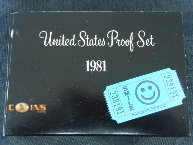 Lot 36-238191 - 1981 US Mint Proof Set.