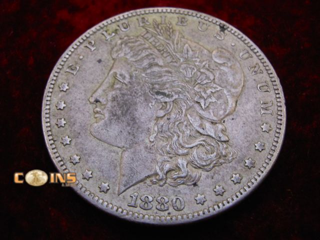 Lot 36-086648 - 1880-O Morgan Silver Dollar.