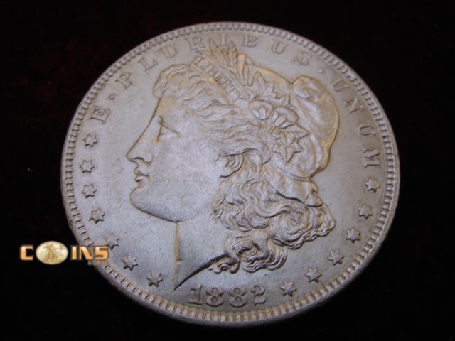 Lot 36-087113 - UNC/BU 1882-O Morgan Silver Dollar.
