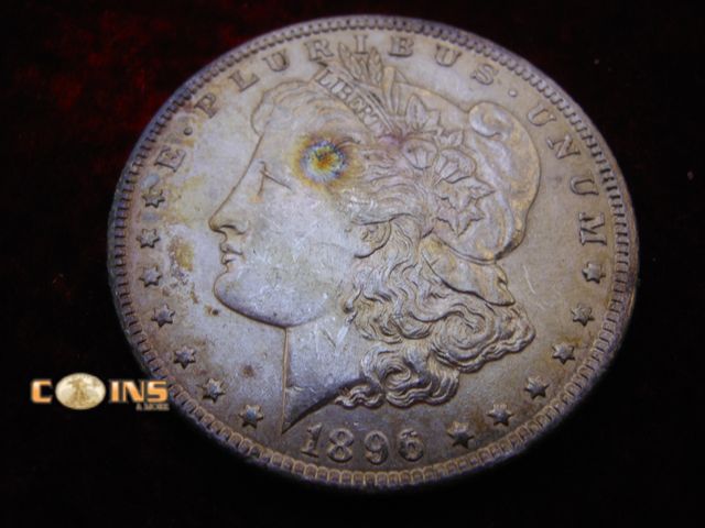 Lot 36-487979 - 1896 Morgan Silver Dollar.