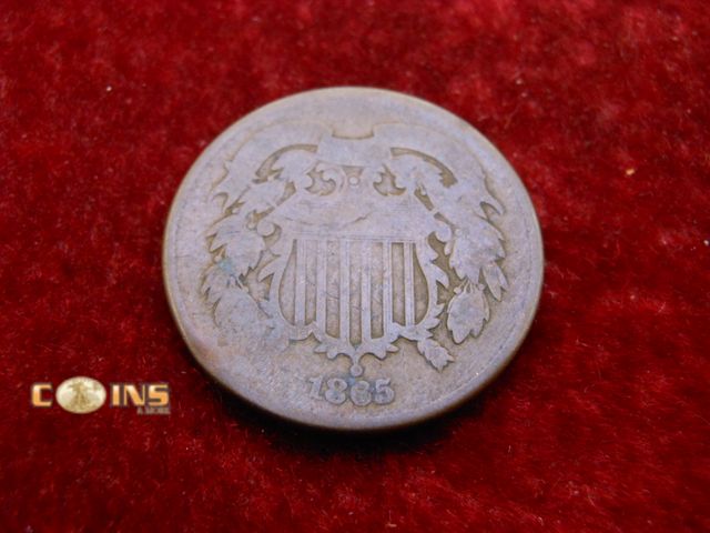 Lot 36-486684 - 1865 US Two Cent Piece.