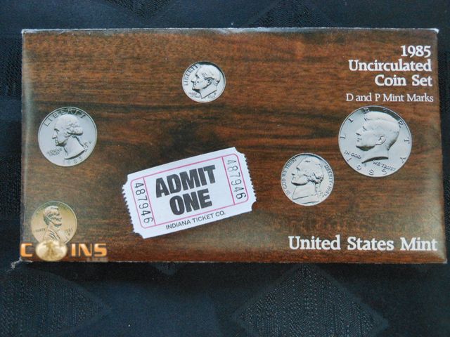 Lot 36-487946 - 1985 US Mint Set.