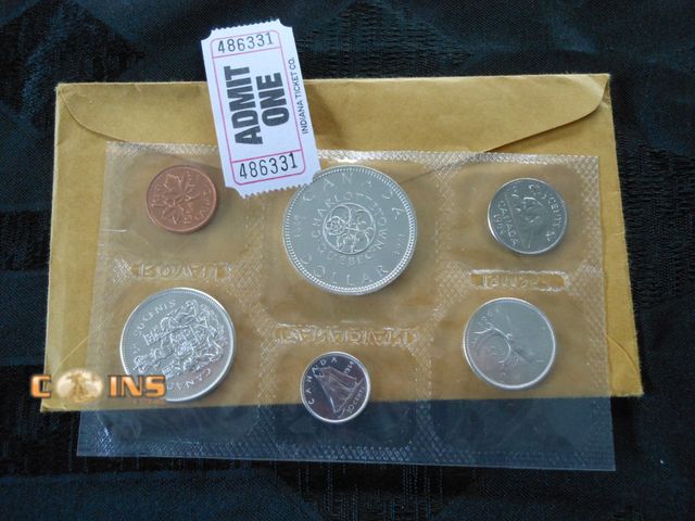 Lot 36-486331 - 1964 Silver Canadian Proof Like Set.